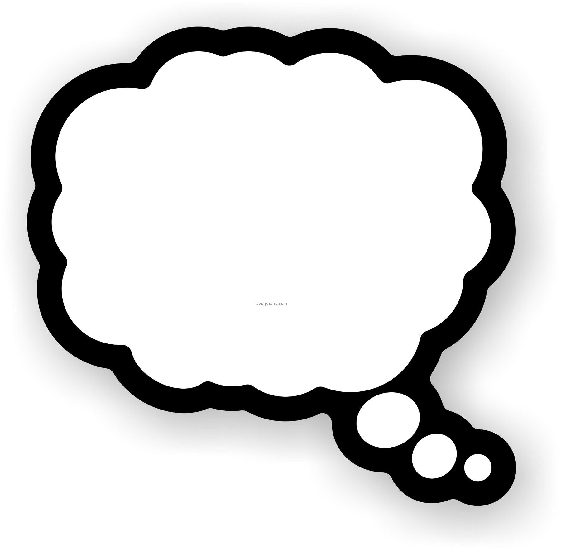 Word Bubble With Person Clipart