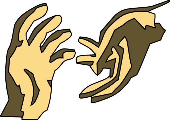 Clipart Giving Hands Clipart
