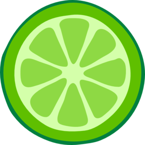 Lime Slice Clip Art 