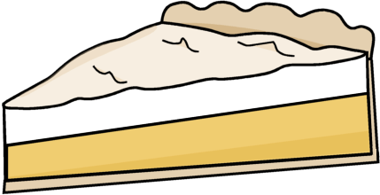 Lemon Meringue Pie Clipart