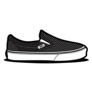 vans shoes cartoon