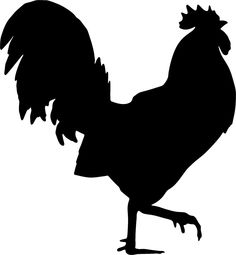 Chicken Silhouette Clipart