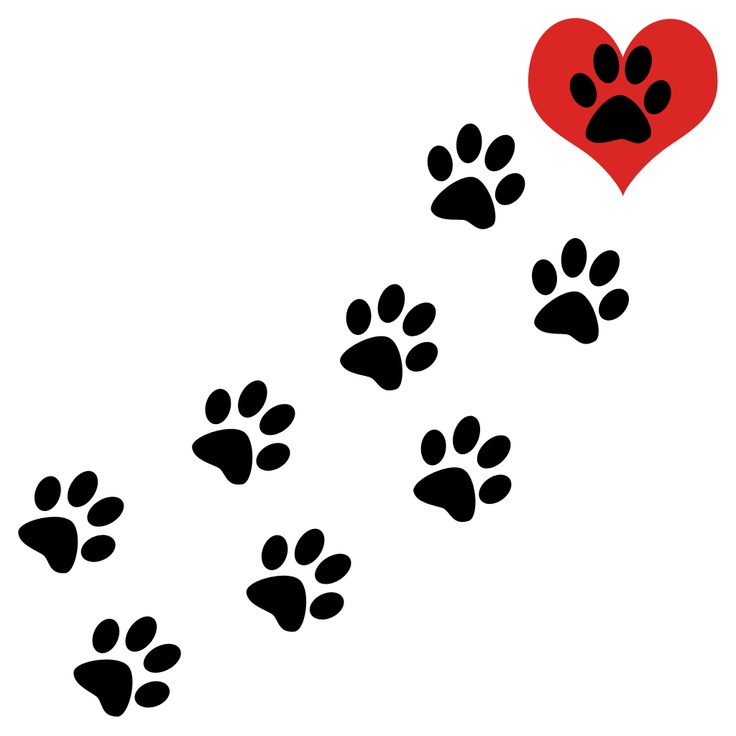 Free Paw Heart Cliparts, Download Free Paw Heart Cliparts png images
