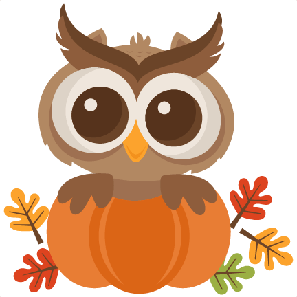 Fall Owl SVG scrapbook cut file cute clipart files for silhouette