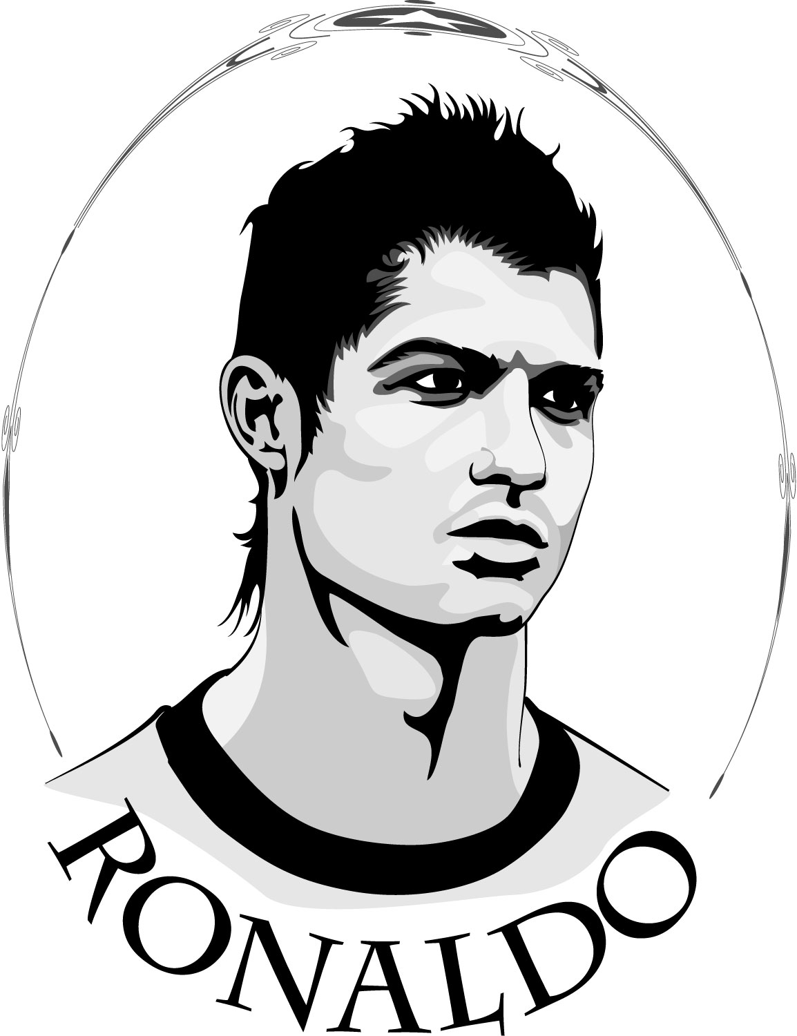 Clipart of cr7