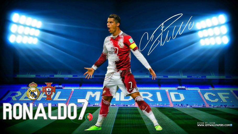 Real madrid clipart cr7
