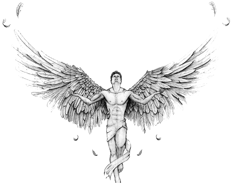 Free Angel Silhouette Tattoos Download Free Clip Art Free Clip Art On Clipart Library