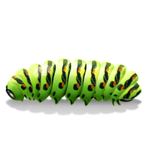 Caterpillar Transparent 