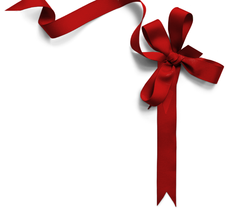 Free Christmas Ribbon Transparent Background, Download Free Christmas ...