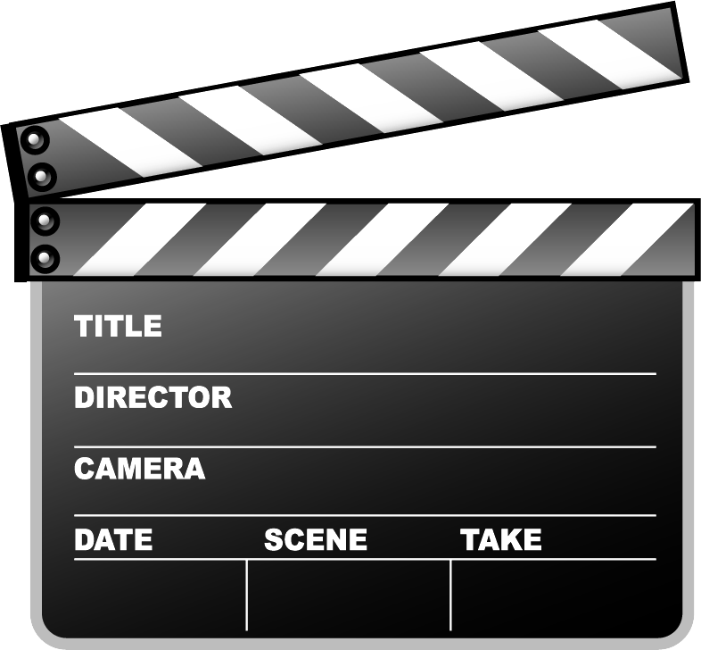 Clip Arts Related To : clapper board free png. view all Clapperboard PNG Tr...