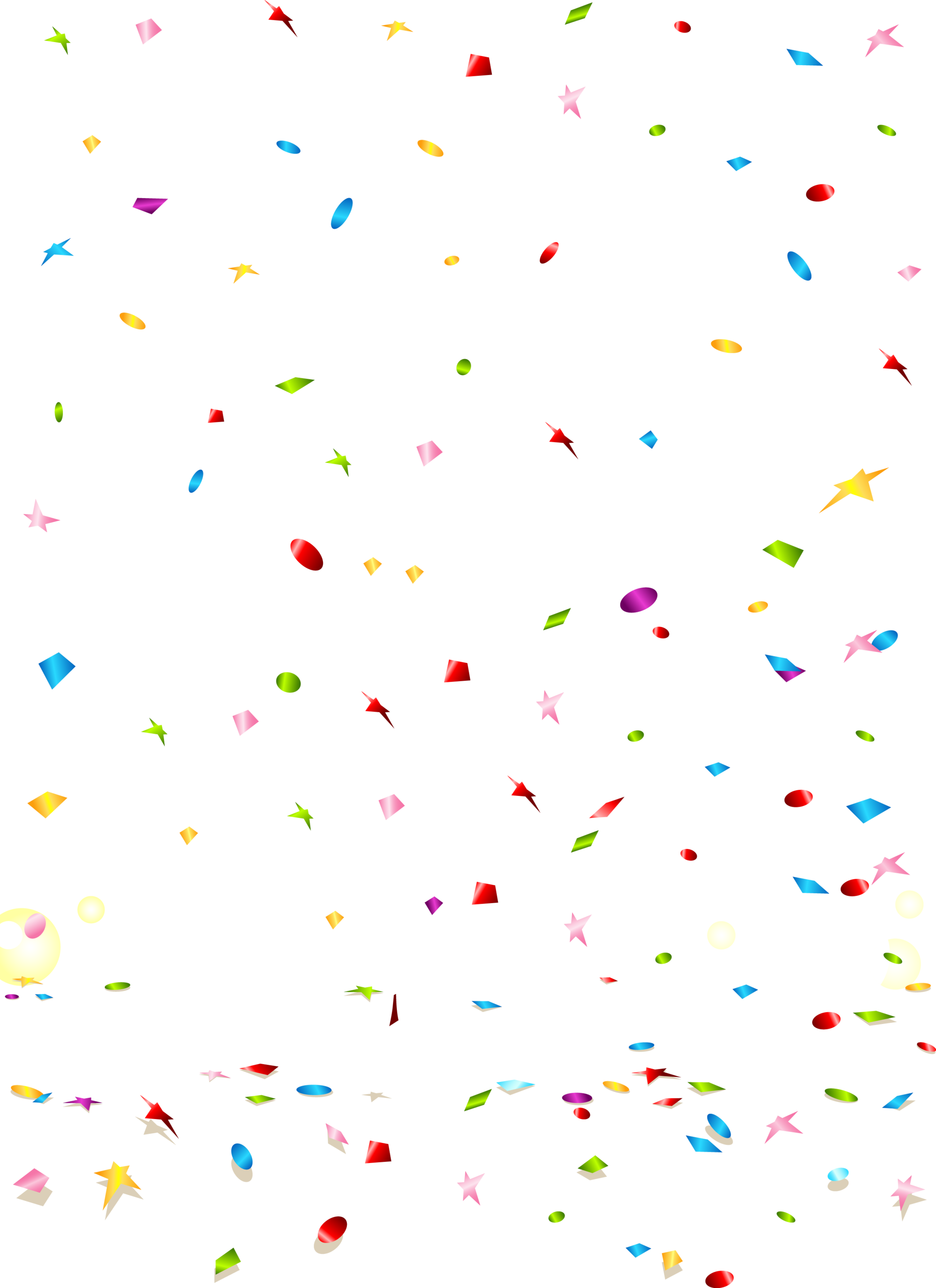 confetti clip art transparent