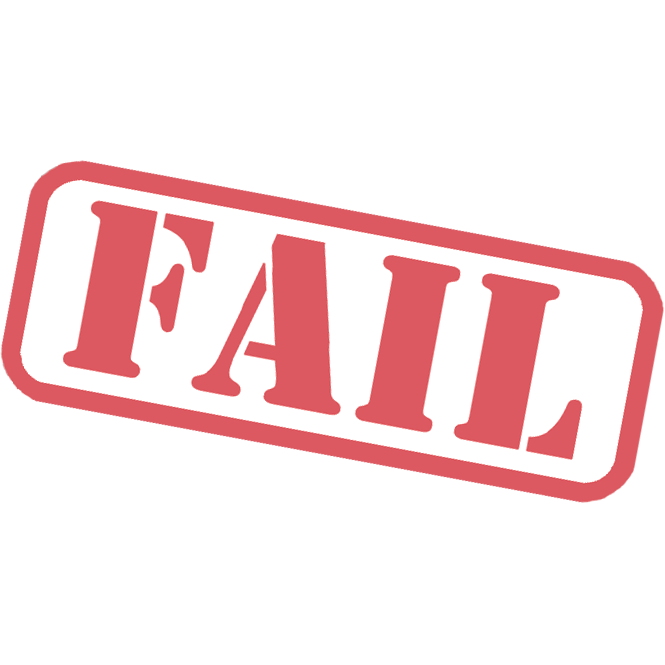 Fail Stamp Free Download PNG 