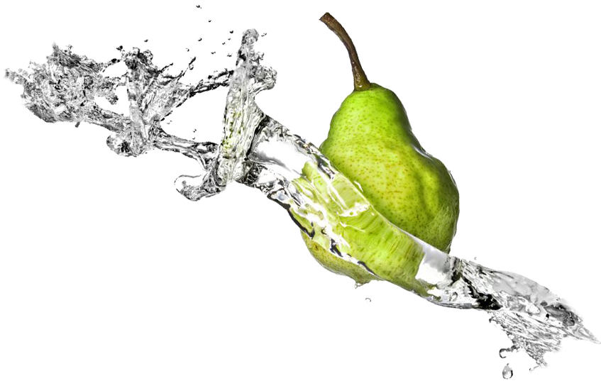 Fruit Water Splash PNG File 