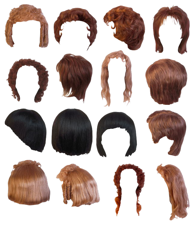 hairstyles png clipart for photoshop download - photo #2