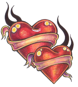 Heart Tattoos PNG Pic 