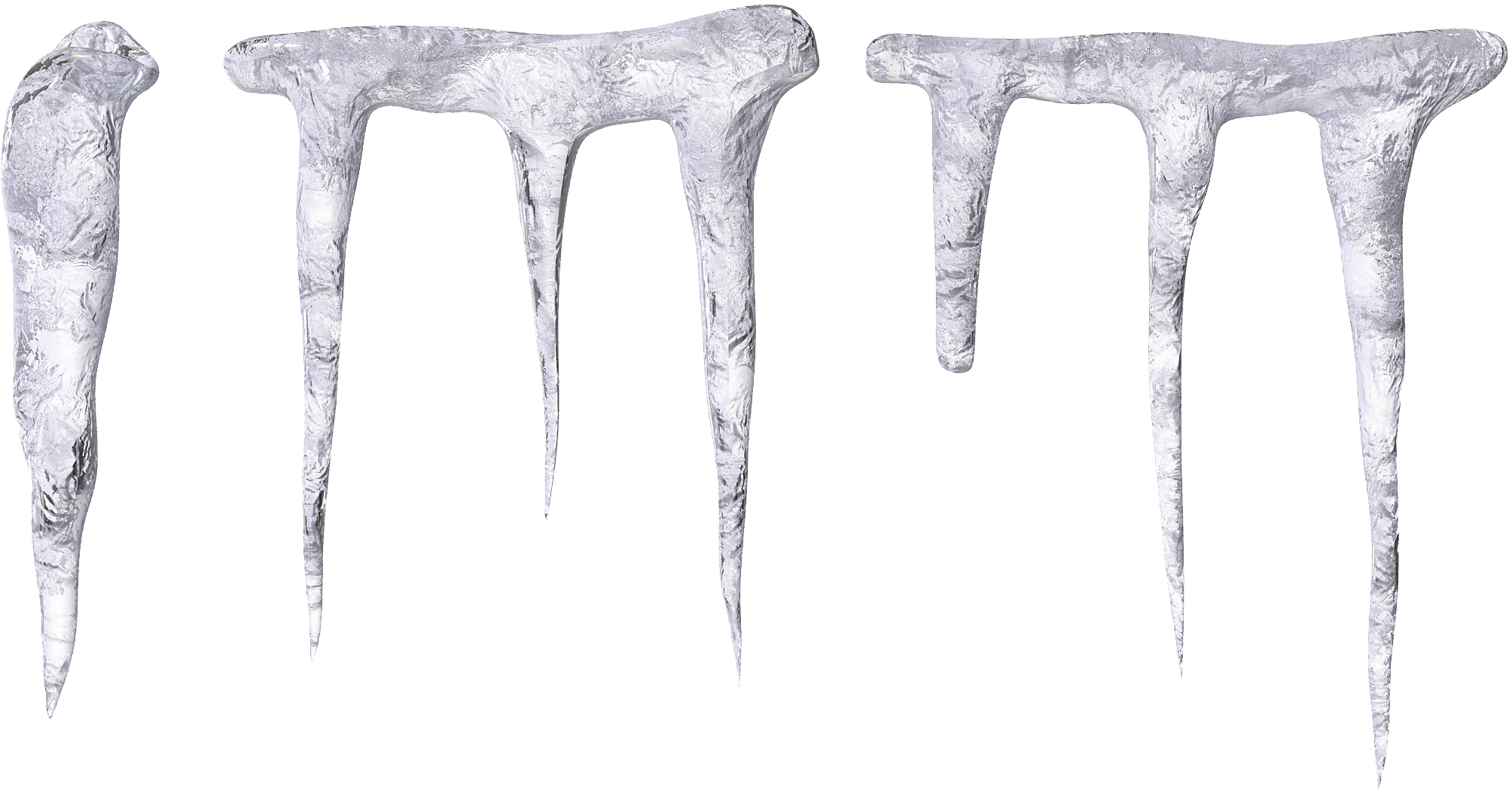 Icicles PNG Clipart 