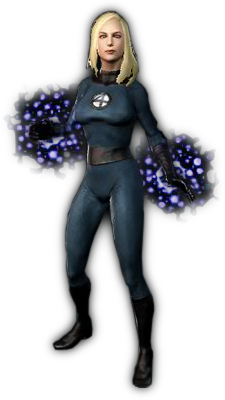 Invisible Woman Free PNG Image 