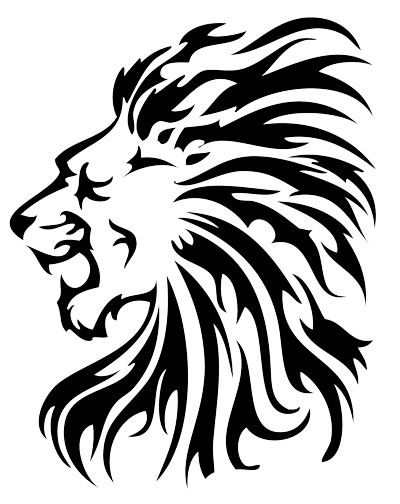 Lion Tattoo PNG File 