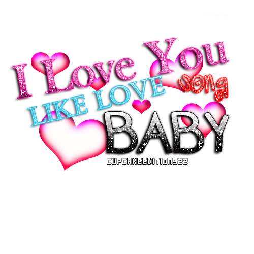 Love Text PNG Picture 