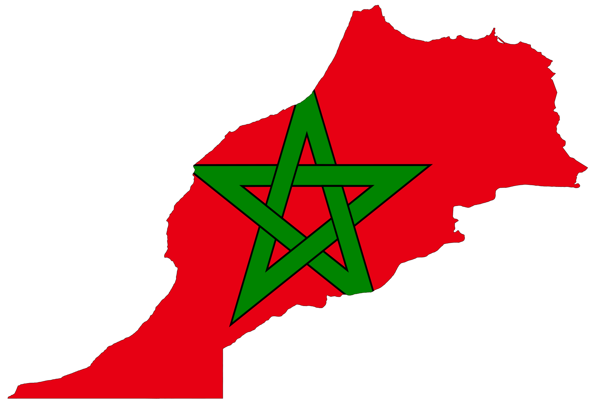 Morocco Flag High-Quality PNG 