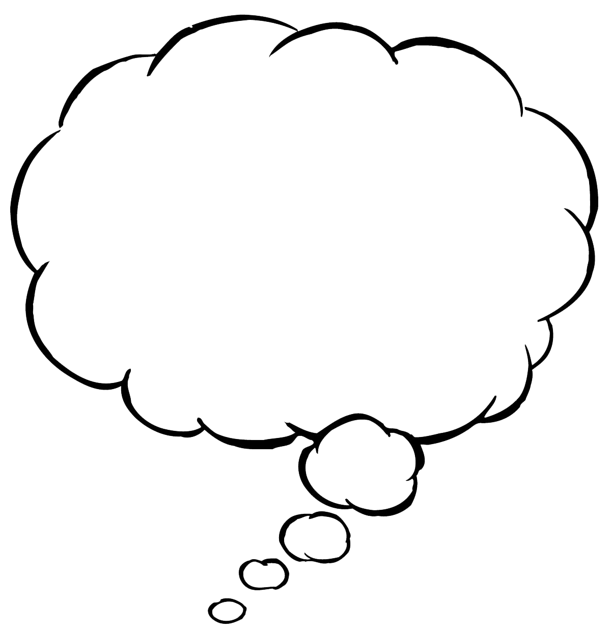 Free Thought Bubble PNG Transparent Images, Download Free Thought