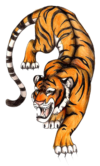 tiger tattoo clip art - photo #26