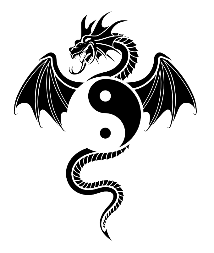 Free Dragon Tattoo Transparent Download Free Clip Art Free Clip Art On Clipart Library