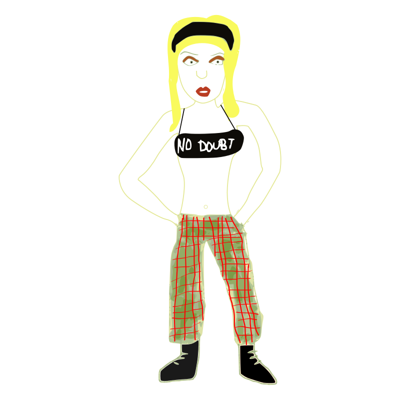 Clipart - Gwen Stefani
