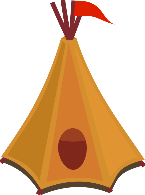 Indian Tent - vector Clip Art