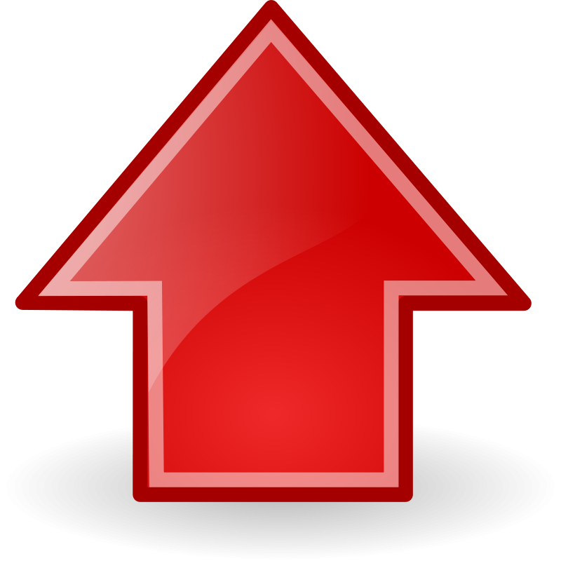 Red Up Arrow