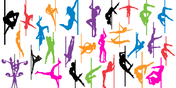 Pole dance design ? Graphic design for the pole dance industry