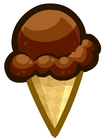 Image - CPNext Emoticon - Chocolate Ice Cream Cone.png - Club 