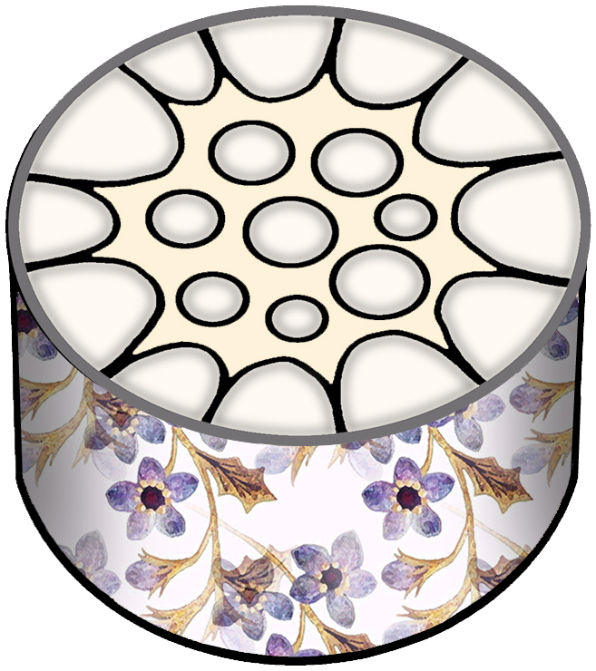 ArtbyJean - Purple Wood Roses: TROPICAL CARNIVAL PRINTS - Clip art 