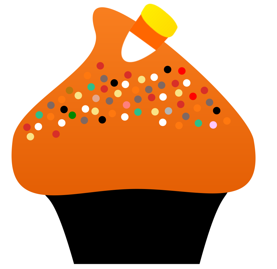 Halloween Cupcake Clipart | Clipart library - Free Clipart Images