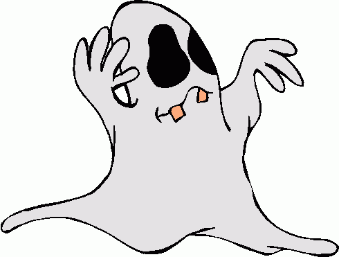 Halloween Ghost Art 