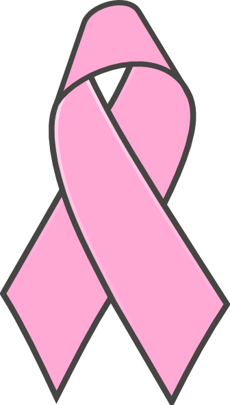 Breast Cancer Ribbon 2 clip art - vector clip art online, royalty 