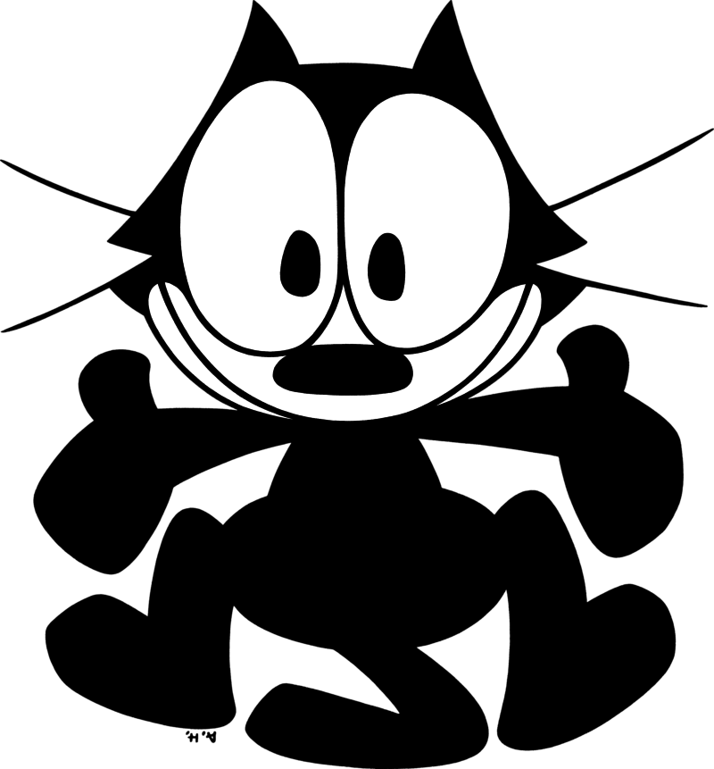 Clipart library: More Like Felix The Cat: The Movie by Chopfe