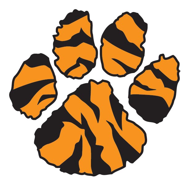 Tigers And Paws - Clipart library