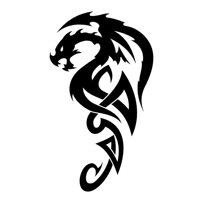Dragon 2 118 dragon tattoo design, art, flash, pictures, images 