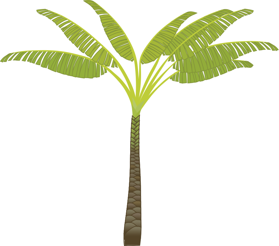 Palm tree SVG Vector file, vector clip art svg file