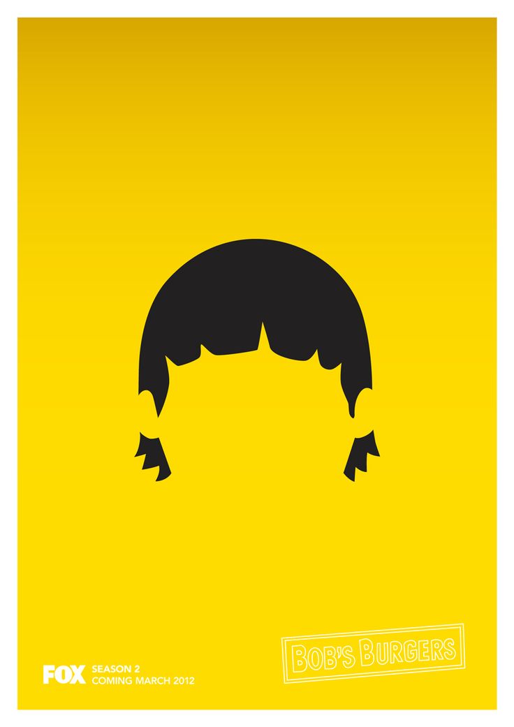 Silhouette Bobs Burgers Svg Clip Art Library