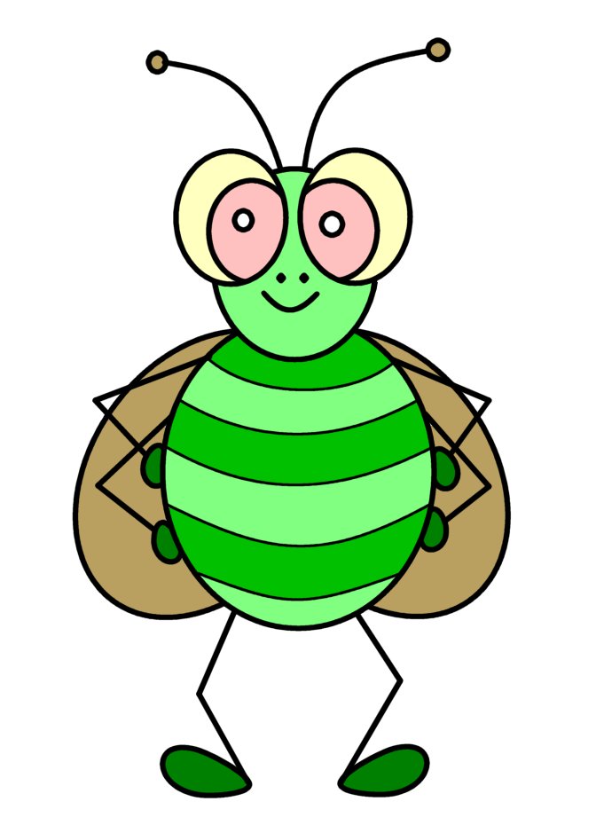 Pin Cricket Bug Cartoon on Pinterest