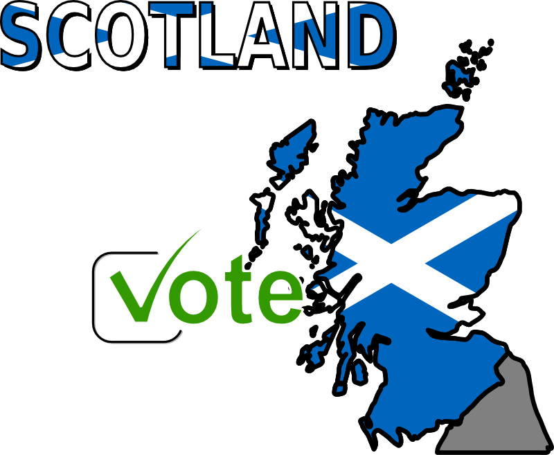 Clipart - Scotland Vote