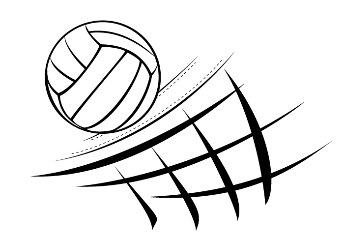 Clip Arts Related To : net and court of volleyball. 