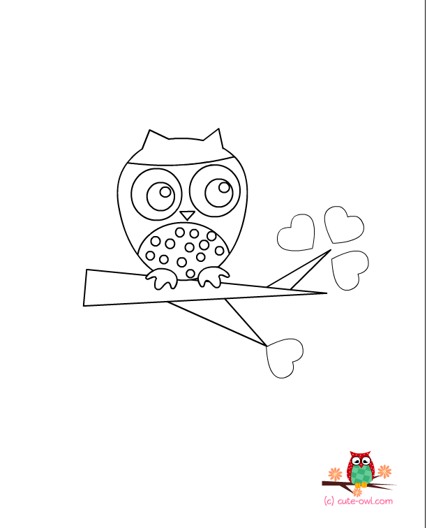 Featured image of post Baby Owl Cute Owl Coloring Pages / Download cute owl stock vectors.