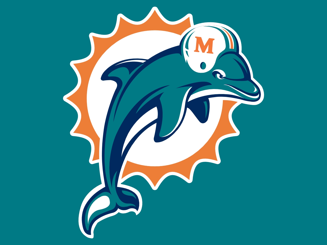 Miami Dolphins at 50: Logos