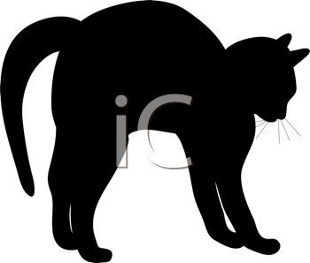 Halloween Black Cat Silhouette | Clipart library - Free Clipart Images