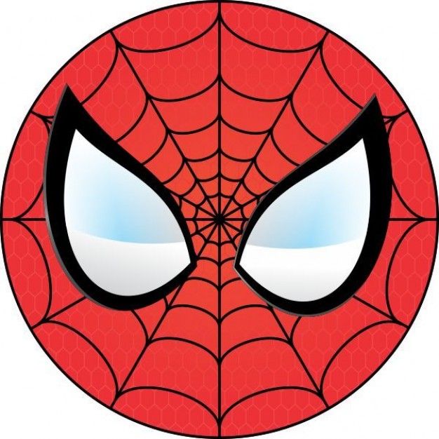 Spiderman Face Logo Spiderman Mask Clipart 23427wall.jpg 