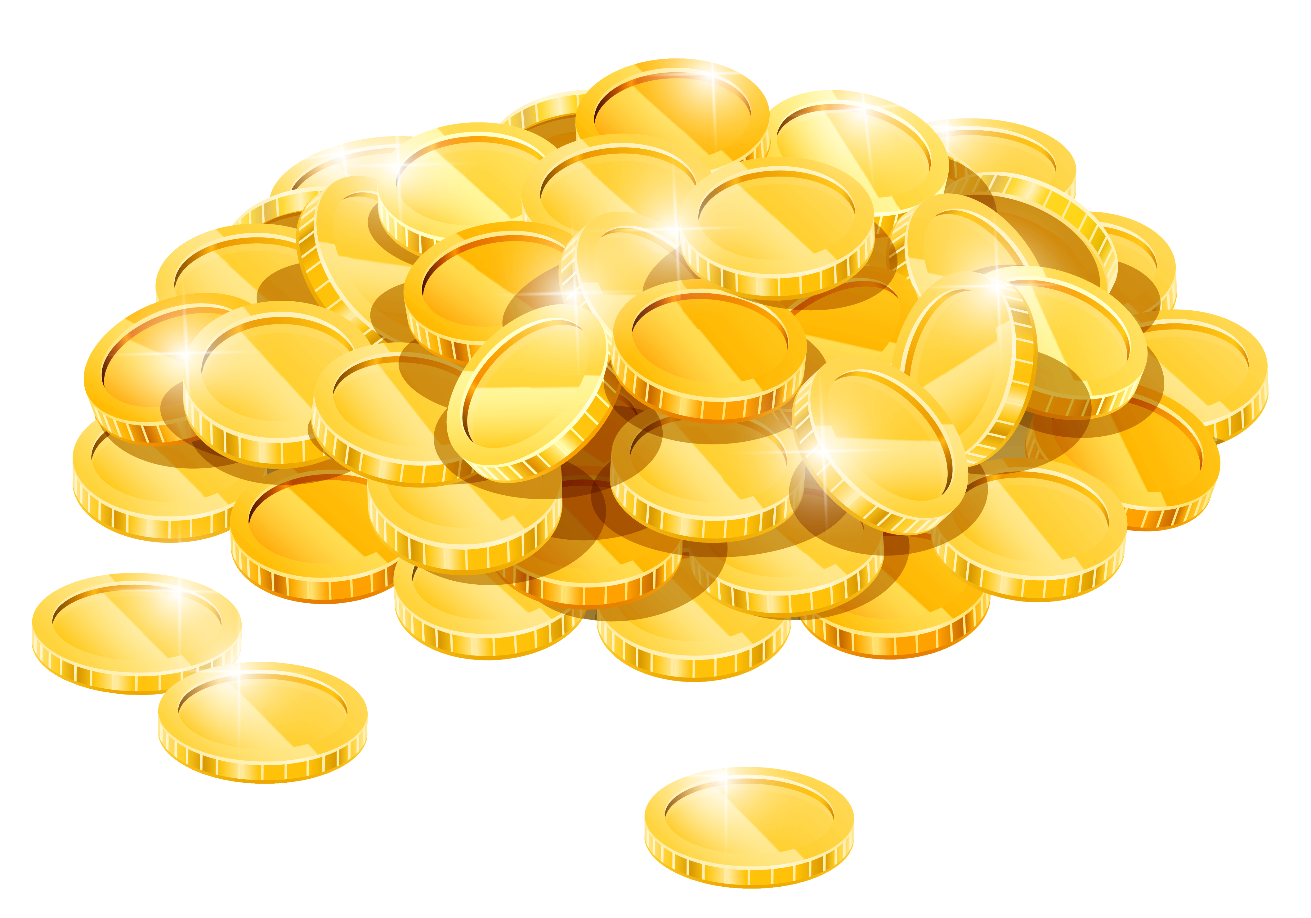 Free Pile Of Gold Coins Png, Download Free Pile Of Gold Coins Png png