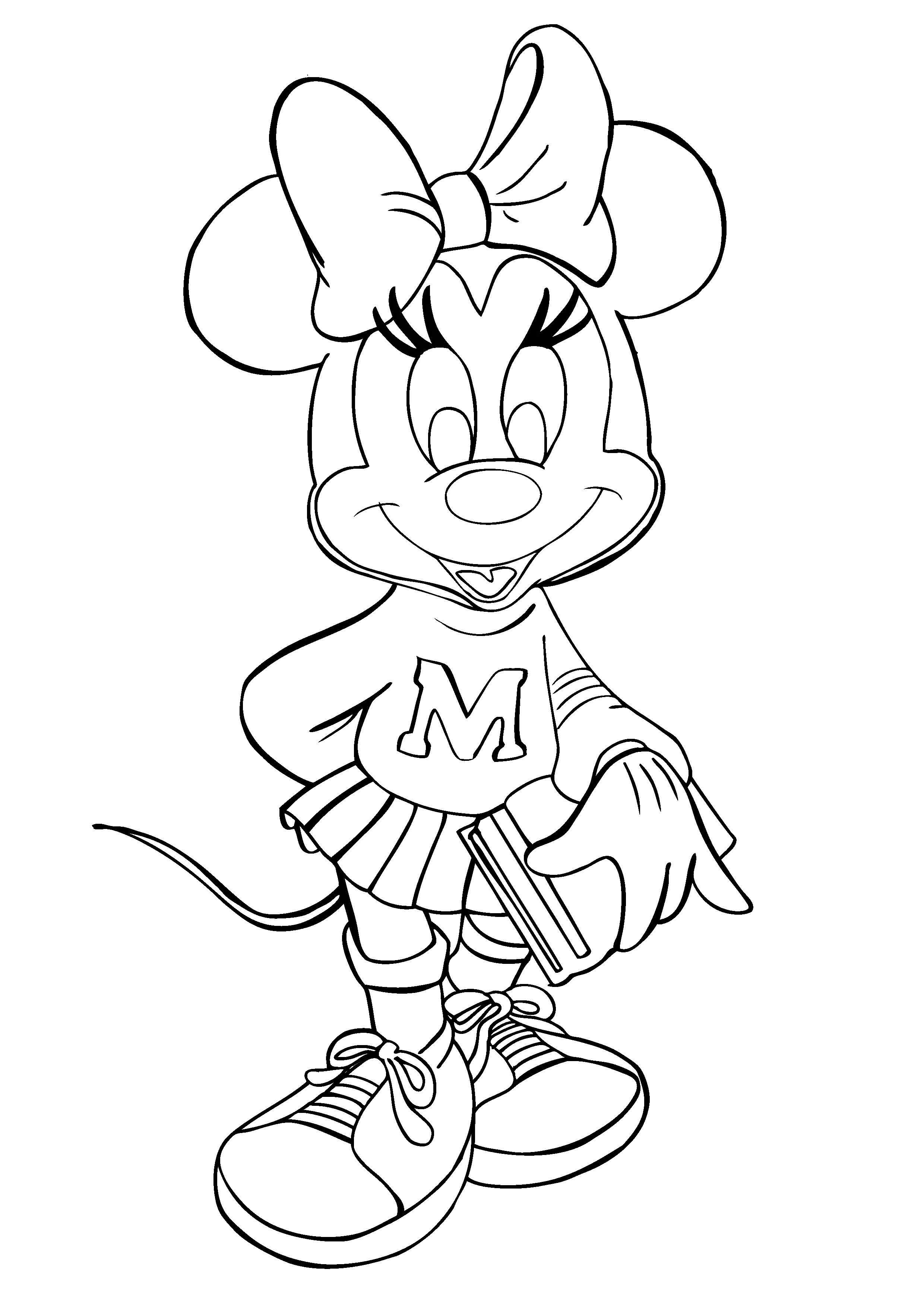 Free Minnie Mouse Face Coloring Pages Download Free Minnie Mouse Face